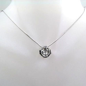 Diamond Necklace .61TDW 14KT White Gold